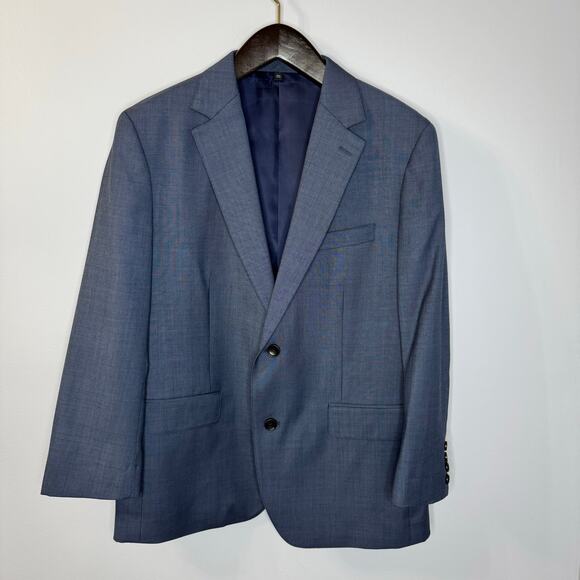Bonobos Wool Tollegno 1900 Blazer Jacket Mens 42S Standard Light Blue - Picture 1 of 12